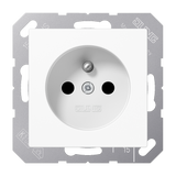 JUNG Steckdose 1f aws glz UP m.BS IP20 AS/A A 1520 FKI WW Schutzk vert