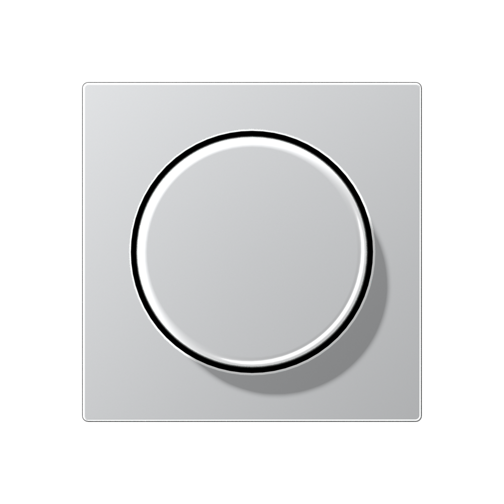 JUNG Drehknopf Symbol Dimmer alu glz A 1540 L