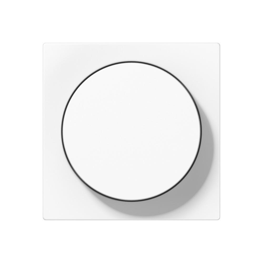 JUNG Abdeckung Symbol Dimmer ws glz A 1740 BF WW