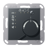JUNG Raumtemperaturregler UP KNX anth A 2178 NM glz Bedienelement LED