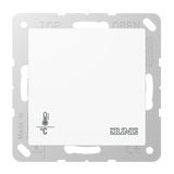 JUNG Raumtemperaturregler UP KNX aws glz A 2178 BF ORTS WW Bedienelement