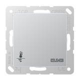 JUNG Raumtemperaturregler UP KNX alu glz A 2178 ORTS L Basiselem