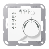 JUNG Raumtemperaturregler UP KNX aws glz AS/A A 2178 WW Bedienelement LED