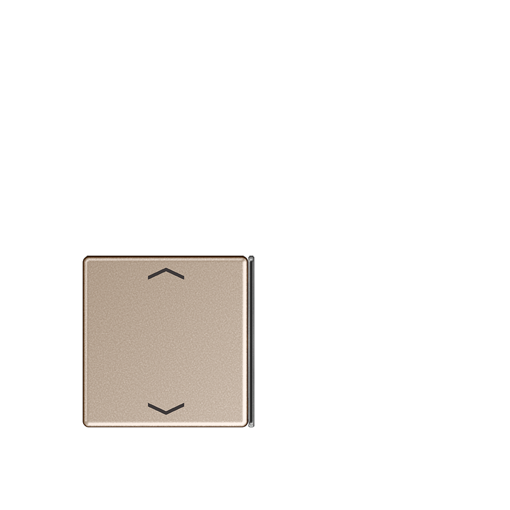 JUNG Wippe 1t Jalousie champ glz A 404 TSP CH 23 Pfeile f.Bussystem
