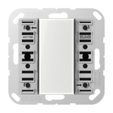JUNG Tastsensor KNX UP perlmutt 1f 2pkt AS/A A 5071 TSM inkl.Ankoppl LED
