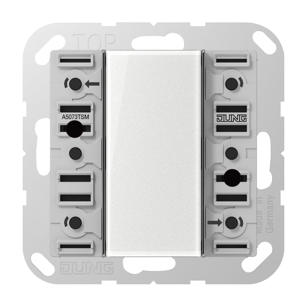 JUNG Tastsensor KNX UP perlmutt 3f 6pkt AS/A A 5073 TSM inkl.Ankoppl LED