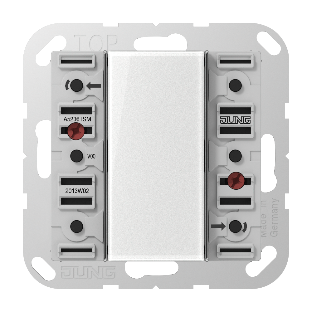 JUNG Tastsensor KNX UP perlmutt 3f 6pkt AS/A A 5236 TSM