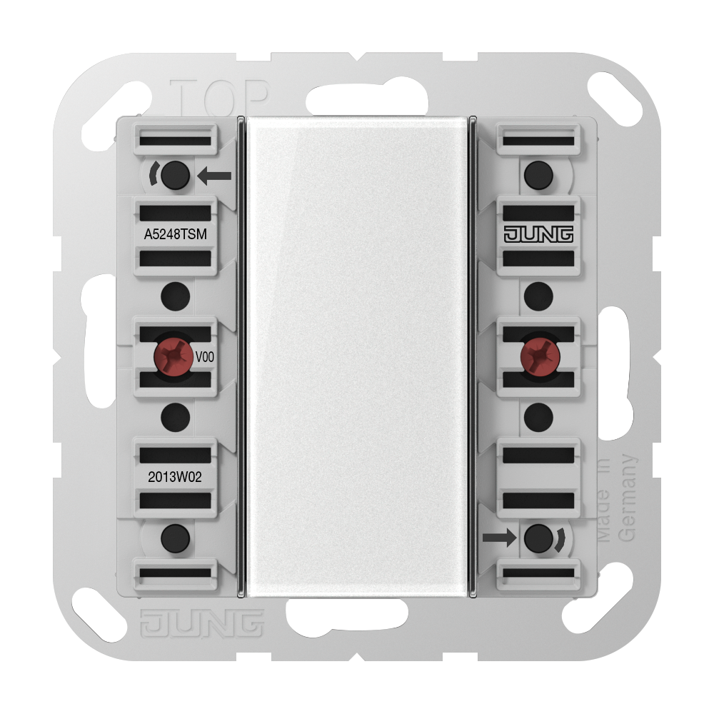 JUNG Tastsensor KNX UP perlmutt 4f 8pkt AS/A A 5248 TSM