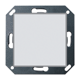JUNG Lichtsignal ws Basis+zentr.Abdeckpl A 539 LEDW LED UP IP20 230V m.LM