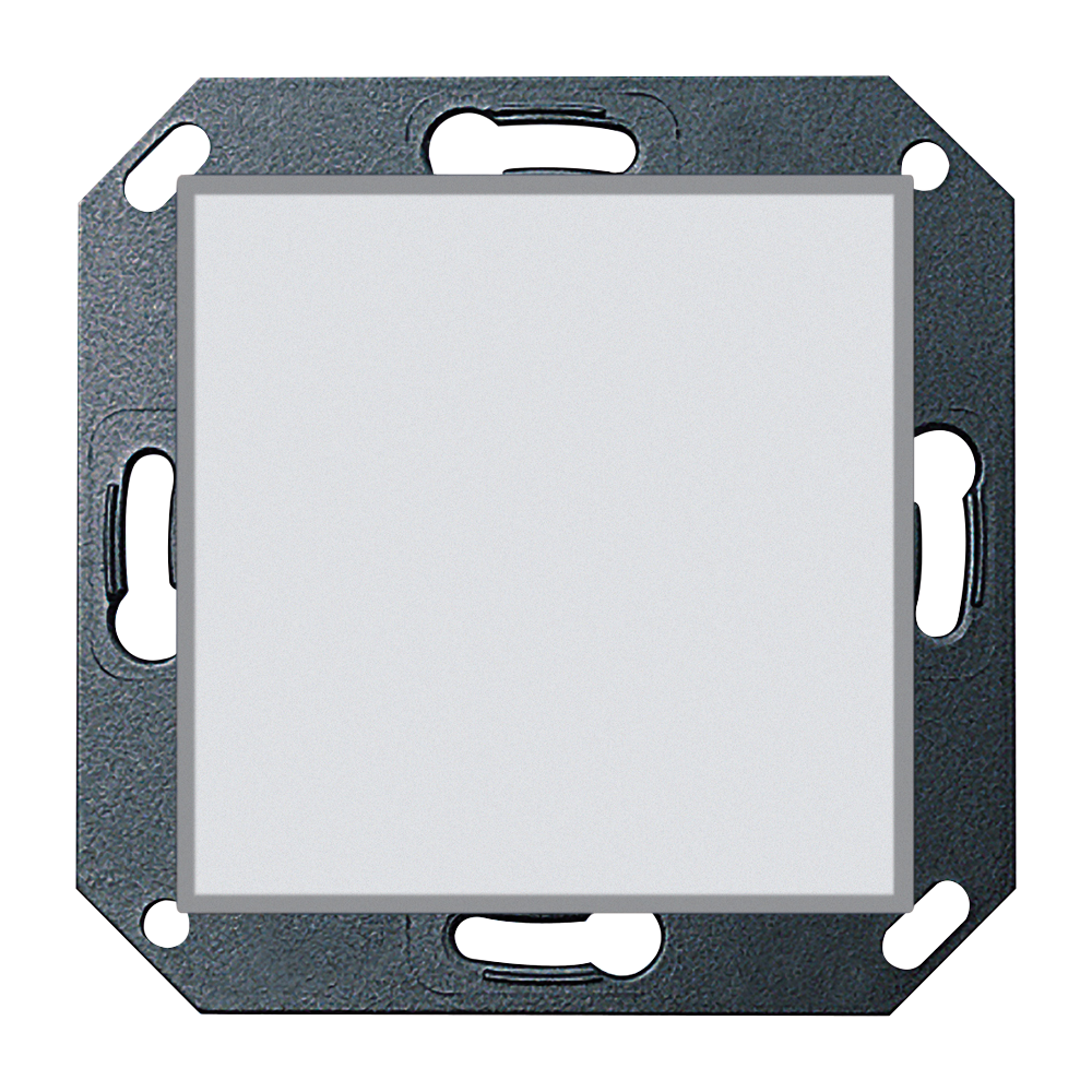 JUNG Lichtsignal ws Basis+zentr.Abdeckpl A 539 RGB LED UP IP20 230V m.LM