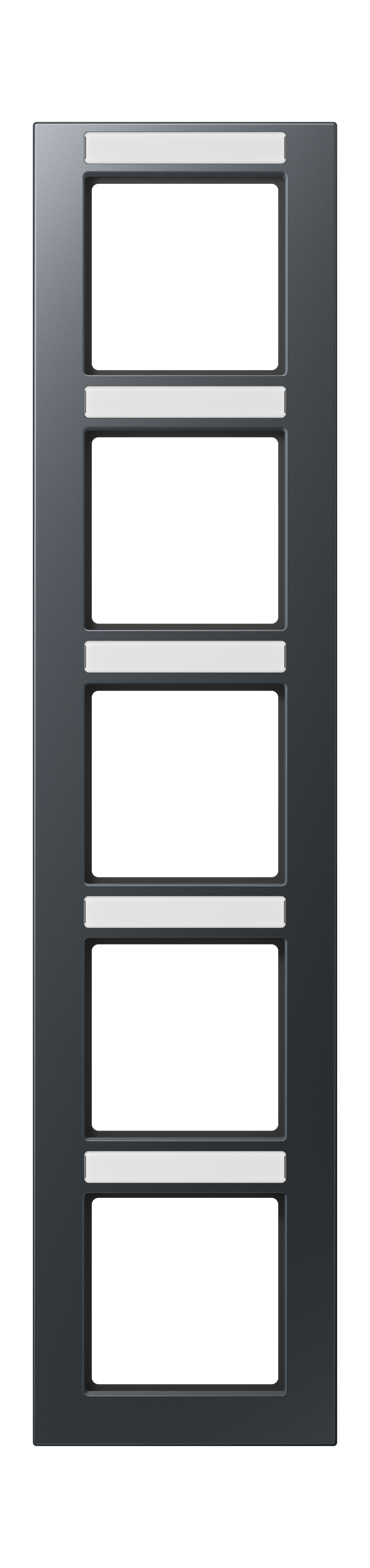 JUNG Einbaurahmen 5f anth mt vert BSF A 5585 BF NA ANM Kst f.GEB-K