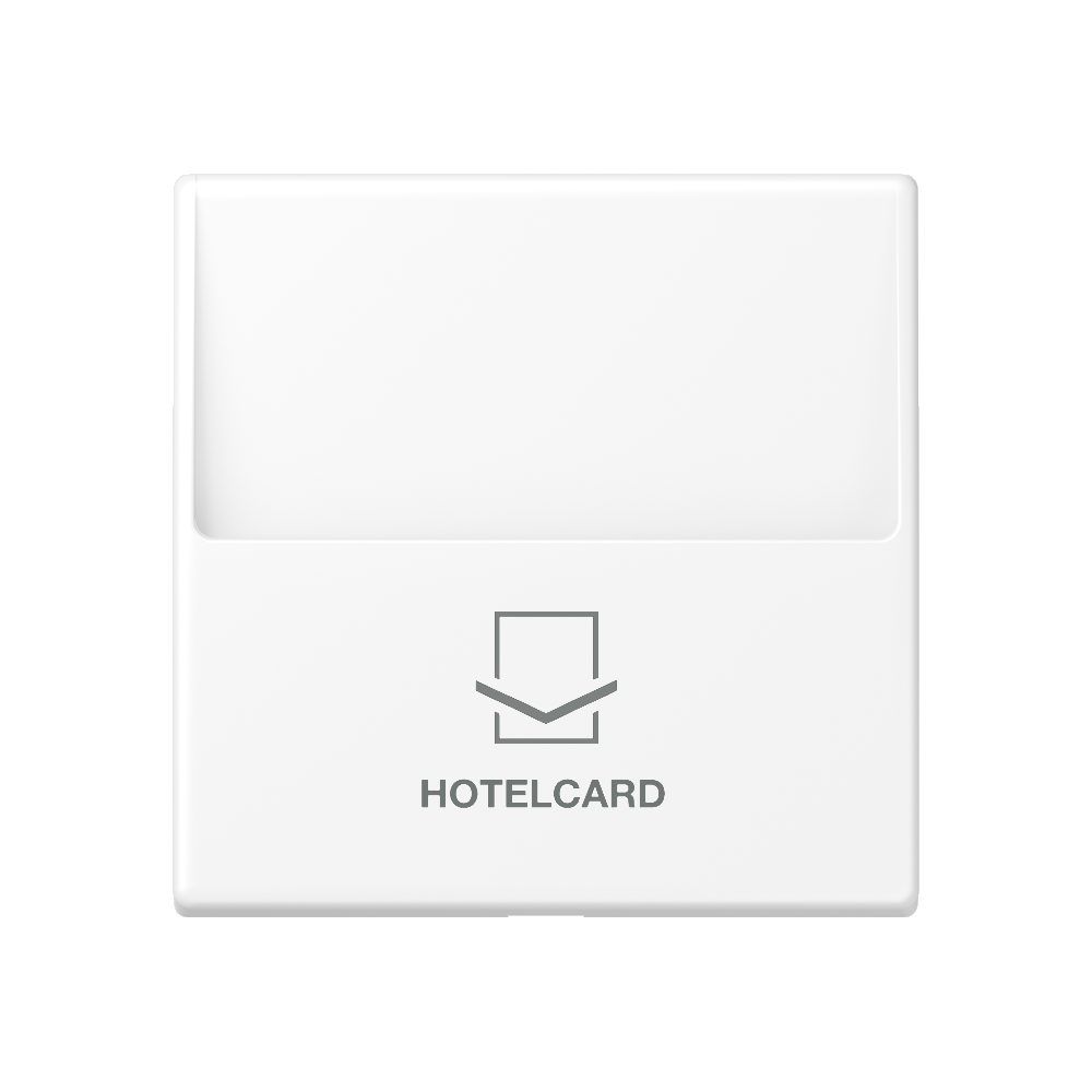 JUNG Hotelcard Schalter schn-ws mt A 590 CRD WWM Hotelcard