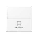 JUNG Hotelcard Schalter schn-ws mt A 590 CRD WWM Hotelcard