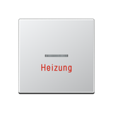 JUNG Kontrollwippe Schalter alu glz A 590 H L