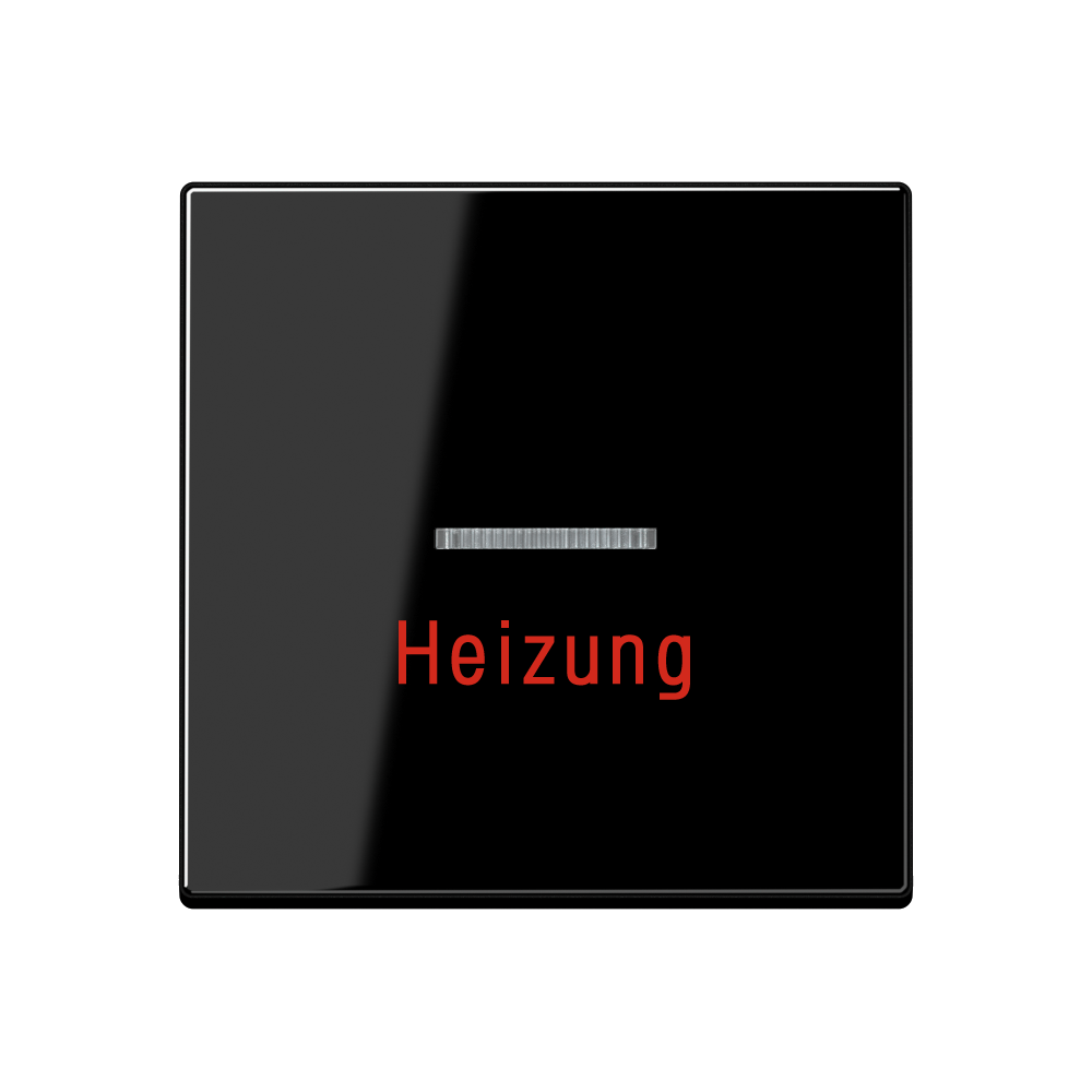 JUNG Kontrollwippe Schalter sw glz A 590 H SW