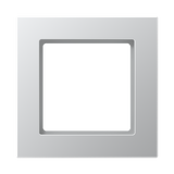 JUNG Einbaurahmen 1f alu glz Kst f.GEB-K A / A CREATION AC 581 AL