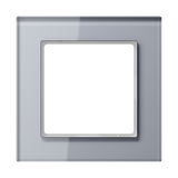 JUNG Einbaurahmen 1f gr glz Glas f.GEB-K AC 581 GL KG