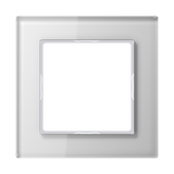 JUNG Einbaurahmen 1f aws glz Glas A / A CREATION AC 581 GL WW f.GEB-K