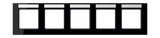 JUNG Einbaurahmen 5f sw glz horiz BSF A / A CREATION AC 5850 BFNA SW Kst