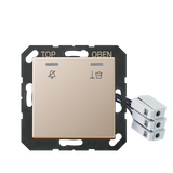 JUNG UP-Hotelabdeckung-Einsatz champ A CU KO5 M 24 CH lack