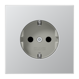 JUNG Steckdose 1f alu mt UP IP20 vert LS AL 1520