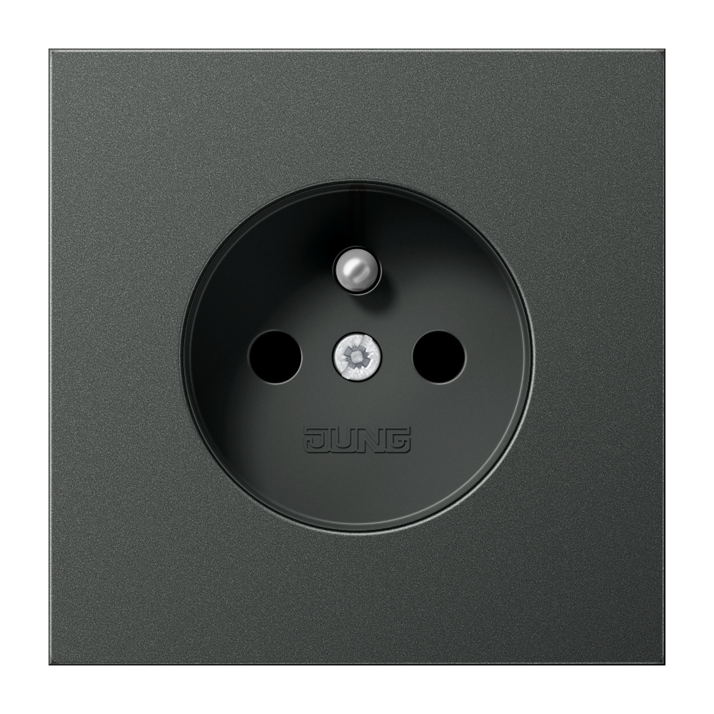 JUNG Steckdose 1f anth UP Schutzk IP20 LS AL 1520 FKI AN vert