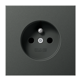 JUNG Steckdose 1f anth UP Schutzk IP20 LS AL 1520 FKI AN vert