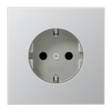 JUNG Steckdose 1f alu mt UP IP20 vert LS AL 1521