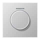 JUNG Drehknopf Symbol Dimmer alu mt LS AL 1940 KO5