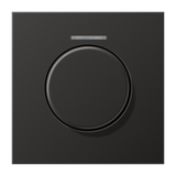 JUNG Drehknopf Symbol Dimmer alu mt LS AL 1940 KO5 D