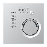 JUNG Raumtemperaturregler UP KNX alu mt LS AL 2178 Bedienelement VorOrt_Bedien