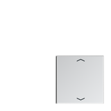 JUNG Wippe 1t Jalousie alu mt Pfeile LS AL 2404 TSAP 14 f.Bussystem
