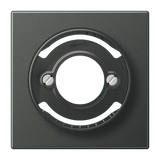 JUNG Zentralplatte Lichtsig 1f anth LS AL 2937 AN Schraubbef