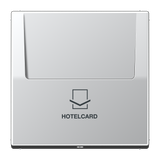 JUNG Hotelcard Schalter alu mt LS AL 2990 CARD