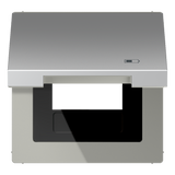 JUNG Klappdeckel alu LS AL 2990 KL USB