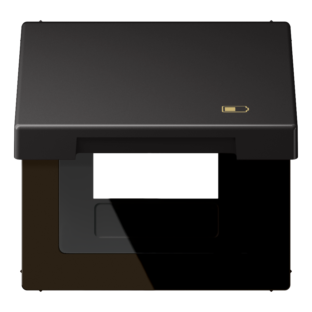 JUNG Klappdeckel dark LS AL 2990 KL USB D