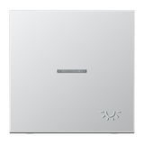 JUNG Wippe 1t Schalter alu mt Licht LS AL 2990 KO5 LP