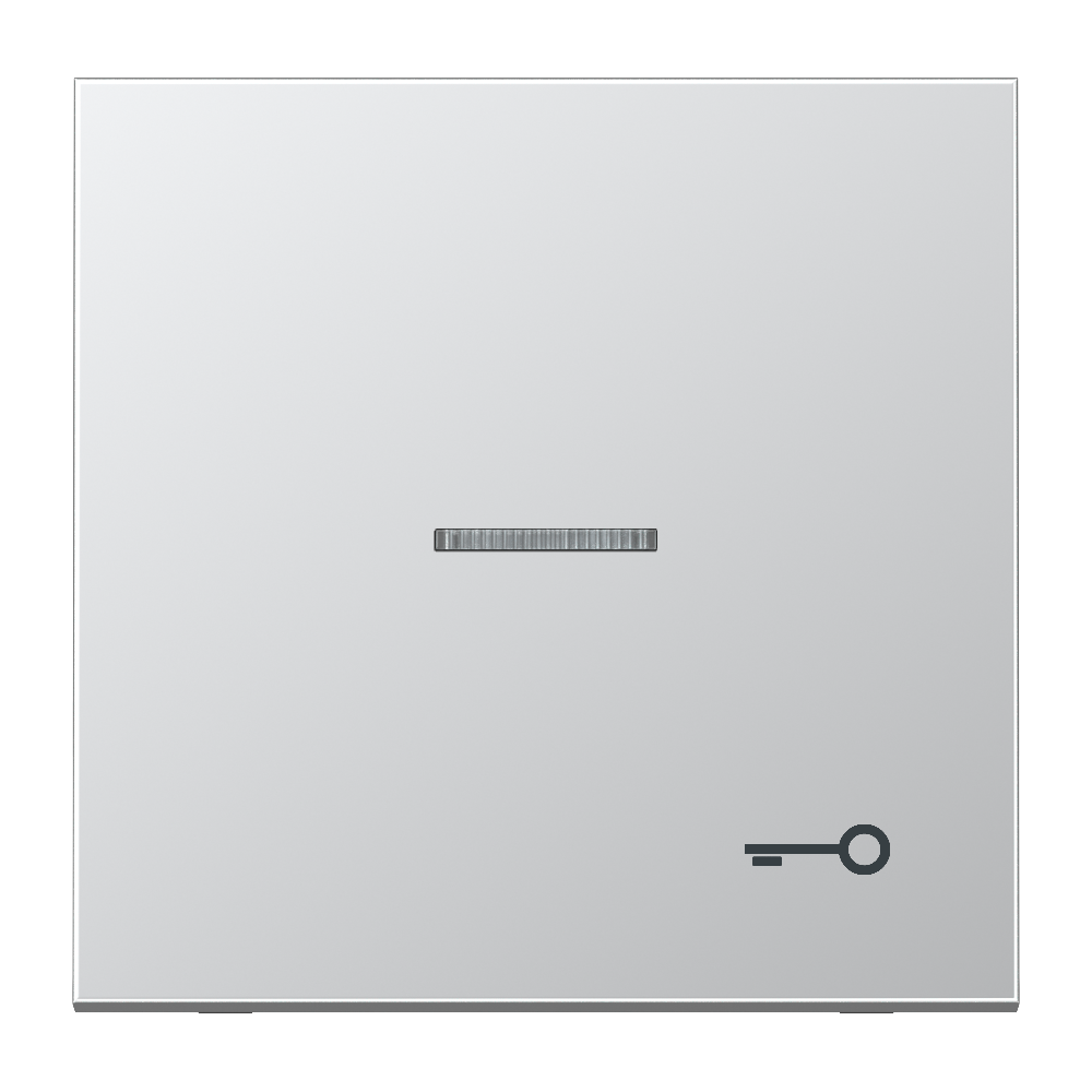 JUNG Wippe 1t Schalter alu mt Schl/Tür LS AL 2990 KO5 T