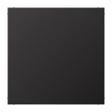 JUNG Zentralplatte Blindabd alu Klemmbef LS AL 2994 B D ohne Beschriftungsfeld