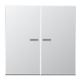 JUNG Wippe Serien Schalter alu mt LS AL 2995 KO5 f.Bussystem