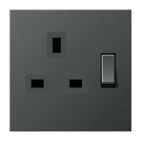 JUNG Steckdose 1f anth mt UP m.BS BS LS AL 3171 AN IP20 vert