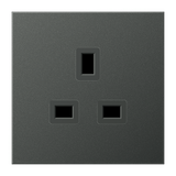 JUNG Steckdose 1f anth mt UP m.BS BS LS AL 3521 AN IP20 vert