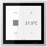 JUNG Bedienelement KNX Metall alu UP AL 459 D 1S 6Bet man.SollwVerst
