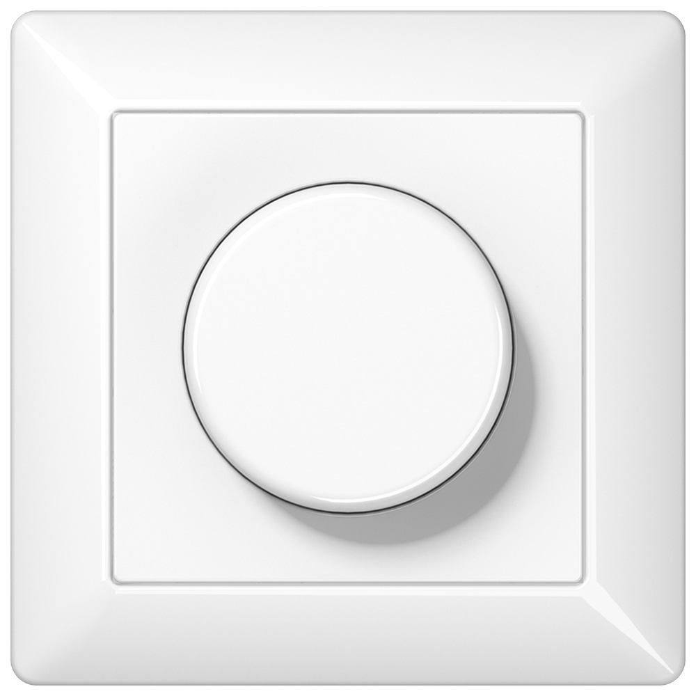 JUNG Abdeckung Symbol Dimmer aws glz AS 1540 WW