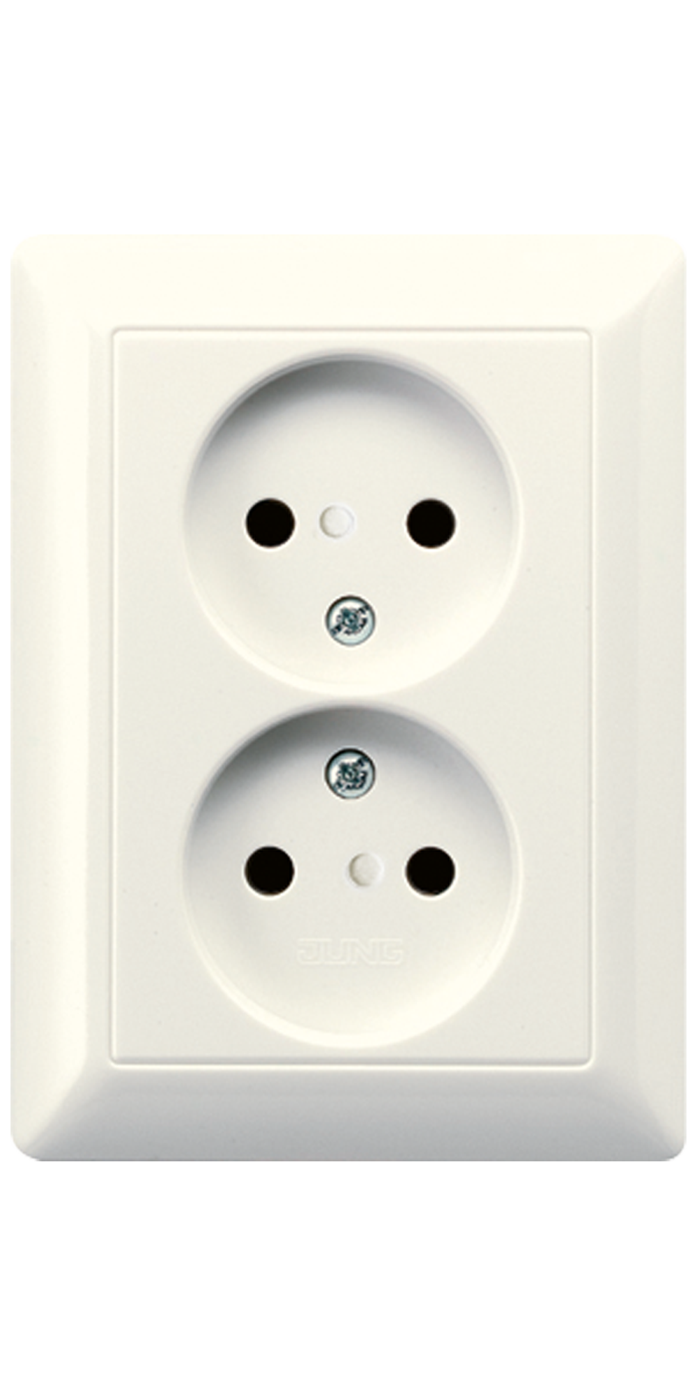 JUNG Steckdose 2f ws glz UP IP20 vert AS 5010 U