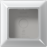 JUNG Gehäuse AP 1f Kst alu glz AP-Geh AS/A / AS 500 Aufputz AS 581 A AL
