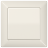 JUNG Abdeckung Schalter ws glz AS / AS 500 AS 590 f.Bussystem