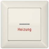 JUNG Abdeckung Schalter ws glz AS / NaV AS 590 H
