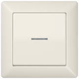 JUNG Abdeckung Schalter ws glz AS / AS 500 AS 590 KO5 f.Bussystem