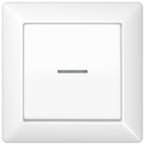 JUNG Abdeckung Schalter aws glz AS / AS 500 AS 590 KO5 WW f.Bussystem